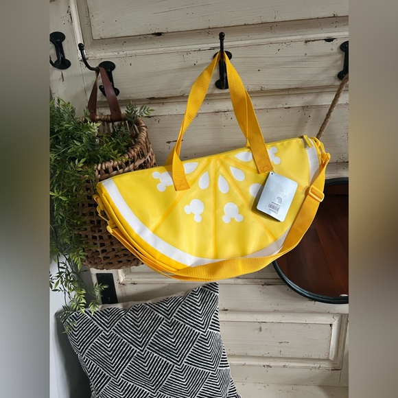 Disney Handbags - Disney Mickey lemon cooler bag